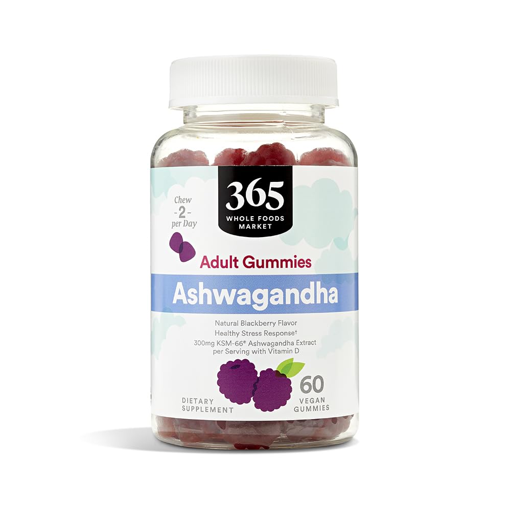 365 von Whole Foods Market, Ashwagandha Gummies, 60 Count