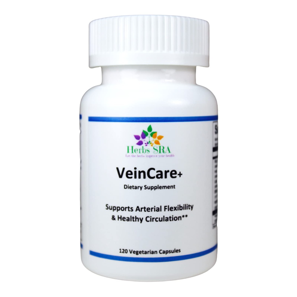 Rutin, Horse Chestnut, Grape Seed, Bilberry, Nattokinase - Promotes Optimal Vein Function - Zirkulationsunterstützung - 120 Kapseln.