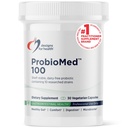 Designs for Health ProbioMed 100 - Probiotics for Digestive Health - 10 Strains mit Lactobacillus Acidophilus Probiotic + Lactobacillus Rhamnosus - Gut Health + Immununterstützungsergänzung (30 Caps)