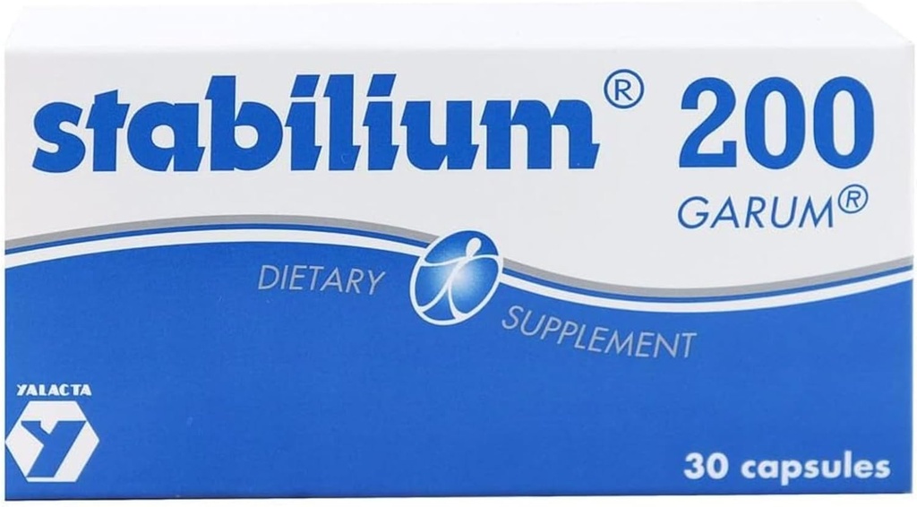 Allergy Research Group Stabillium 200 - Natürliche Schlafhilfe für Erwachsene ohne Melatonin, Nachtruhe-Unterstützung-Ergänzung zum Entspannen, Tiefruhe Schlafunterstützung - 30 Kapseln (Pack von 1)