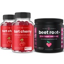 NutraChamps Tart Cherry (2 Pack) & Beet Root Powder | Complete Muscle & Circulation Support