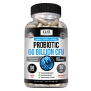 Kaya Naturals Probiotic 60 Billion CFU - Probiotics for Women, Probiotics for Men and Adults, Natural - Gut Health & Immune Support Supplement - Bietet Verdauungsunterstützung - 60 pflanzliche Kapseln