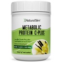 NaturalSlim Protein Powder mit Vitaminen und Mineralien Metabolic C-Plus - Meal Replacement Powder Fortified with Vitamin C, Zinc & Amino Acid - Chocolate Protein Powder 10 Serviers 1.1 lb.