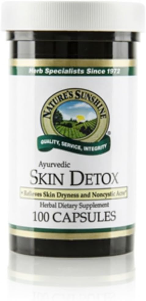 Nature's Sunshine Skin Detox (100 Kapseln), Enthält Kräuter traditionell für Hautgesundheitsunterstützung verwendet