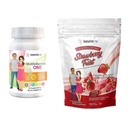 BariatricPal 30-Day Bariatric Vitamin Bundle (Multivitamin ONE 1 pro Tag! Kaubar mit 45mg Eisen - Orange Citrus und Calcium Citrate Weichkäse 500mg mit Probiotika - Erdbeer-Twist)