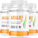 LIVORKA (3 Pack) Arialief Pro Kapseln für Sciatica, Arialeaf Ernährungsunterstützung für Nerve Gesundheit, Arialeaf Prime Palm Sciatica, Aria Leaf Primepalm Aria LIEF Vitamin, 3 Monate