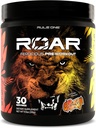Regel 1 R1 Roar - Pre-Workout Pulver mit Kreatin, Beta-Alanin, Citrulline, Elektrolyte & Koffein (30 Servierungen, Peach Mango)
