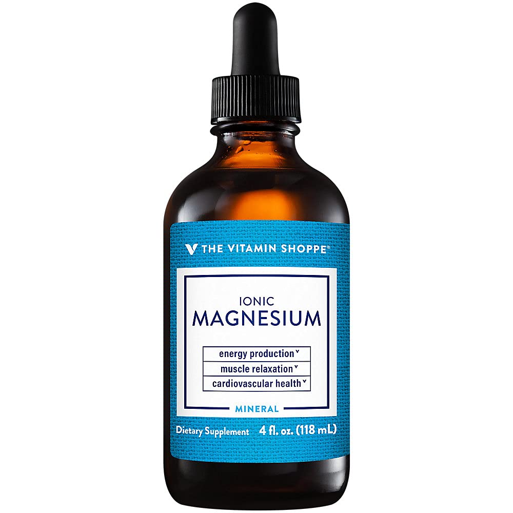 Ionic Magnesium Liquid Extract - unterstützt Muskelentspannung & Energieproduktion - 400 MG (4 fl. oz.)