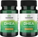 Swanson DHEA - Natürliche Ergänzung - Hormon Balance - (120 Kapseln, je 10mg) 2 Packung