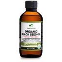 Bio Black Seed Oil - USDA Zertifizierte kalte Glasflasche über 1,5% Thymoquinone 3X Stärke Türkisch Schwarz Cumin Nigella Sativa Non-GMO 100% reines Schwarzes Öl (4oz Glasflasche)