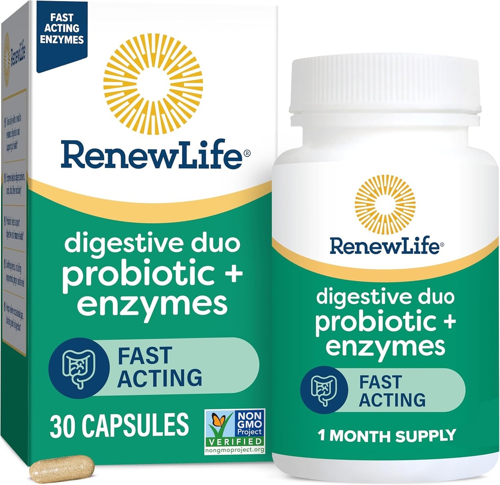 Renew Life Women's Probiotic Capsules, unterstützt Vaginal, Urinary, Digestive and Immune Health, L. Rhamnosus GG, Dairy, Soy und glutenfrei, 25 Billion CFU, 50 Count