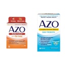AZO Bladder Control mit Go-Less Tägliche Ergänzung | Hilft, um okzionale Urgency & komplette Feminine Balance tägliche Probiotika für Frauen zu reduzieren