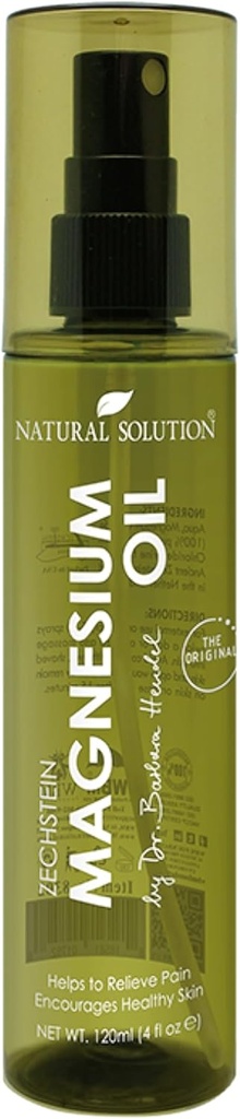 Natürliche Lösung Reines Zechstein-Magnesöl-Spray, Ultra-Pure und effektive, natürliches Relief & Schlaf-Unterstützung – 4 Oz, schnell absorbierendes Magnesium-Spray für Muskel, Stress-Relief & Besser Schlaf
