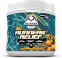 Runners' Relief - Joint Support & Muskel Erholung Ergänzung - Glucosamine Chondroitin - Fasting Electrolytes - Stimulant-Free Pre/Post Workout Energy - Tangerine Turmeric mit 95% Curcuminoids