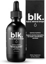 Blk. PH 8+ Natürliche Mineral Alkali Wassertropfen Elektrolytisch mit Fulvic und Aminosäuren, Zero Sugar, 2oz.