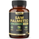 8in1 Saw Palmetto Prostata-Supplement mit Ashwagandha, Turmeric, Ginger, Nettle Leaf, Holy Basil & More - 120 Vegan Kapseln für 2 Monate