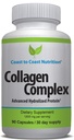 Multi Collagen Pillen – hydrolysierte Collagen Ergänzungen für Frauen oder Männer - Multi Collagen Kapseln Peptide für Haut, Falten, Nägel, Haar & Gelenk Unterstützung – Natürliche Proteinergänzung - 90 Kapseln