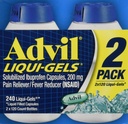Advil Liquigels, 200 Miligramme, 240 Count 200mg