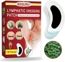 Kräuter-Lymphknoten-Patch, Lymphatic Drainage-Patch, Kräuter-Lymphie Pflege-Patch, Hals-Lymphknoten-Patch für Männer und Frauen(12)