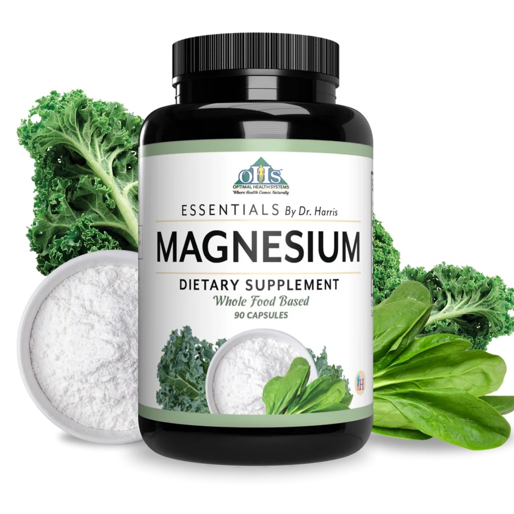 Optimale Gesundheitssysteme Magnesium | Patentiertes Magnesium Glycinat 432 mg | Unterstützt Muskelfunktion | Herzgesundheitsunterstützung Blend | 90 Kapseln