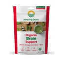 Erstaunliches Gras Matcha-Pulver für Brain Support & Energy – Grüner Teemix mit Lion’s Mane und Superfoods – Plant-Based, No Sugar, Smoothie oder Latte Mix for Focus – 30 Portionen