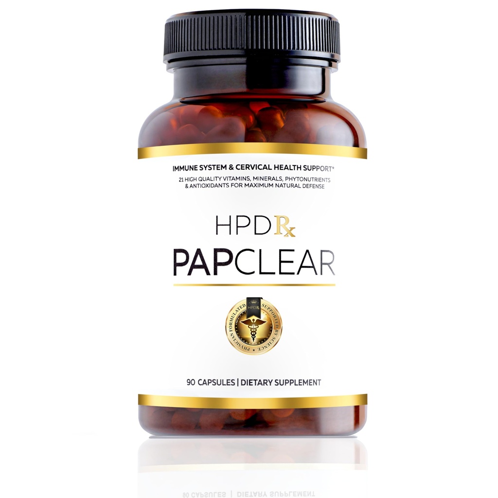 PAPCLEAR Physician Formuliert | Alle natürlichen Immununterstützung Ergänzung | Fortgeschrittene leistungsfähige Immunität Booster | 21 Vitamine & Nährstoffe mit Organische Shiitake Pilze & Lycopin | 90 Kapseln | Packung von 1