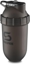 SHAKESPHERE Shaker Bottle - 24oz Leak Proof Protein Shaker Bottle für Pre Workout, Smoothie und Pulver Getränke Mixer, No-Blade Mixer für Gym, BPA-frei, einfach sauber & einfach zu transportieren (Frosted Black)