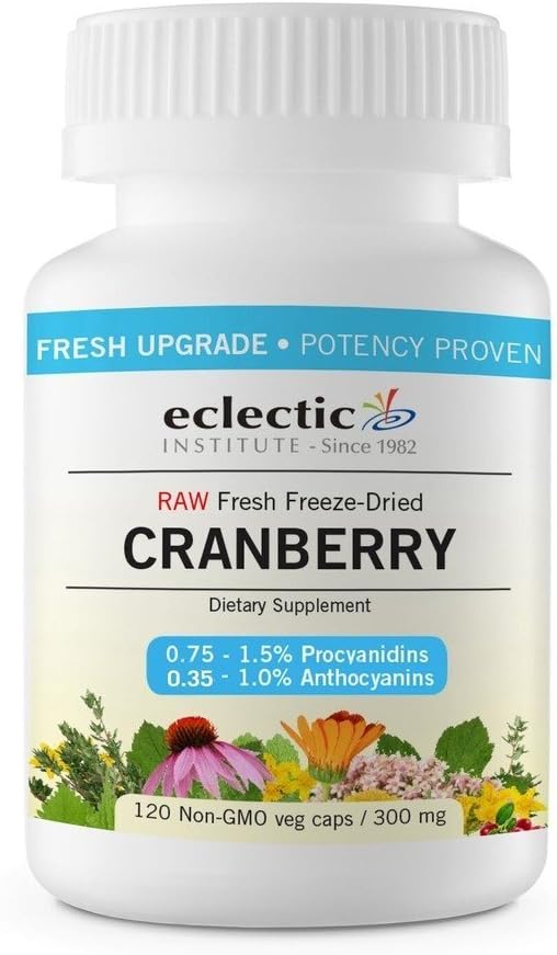 Eclectic Cranberry 300 Mg Cog FDUV, Blau, 120 Count