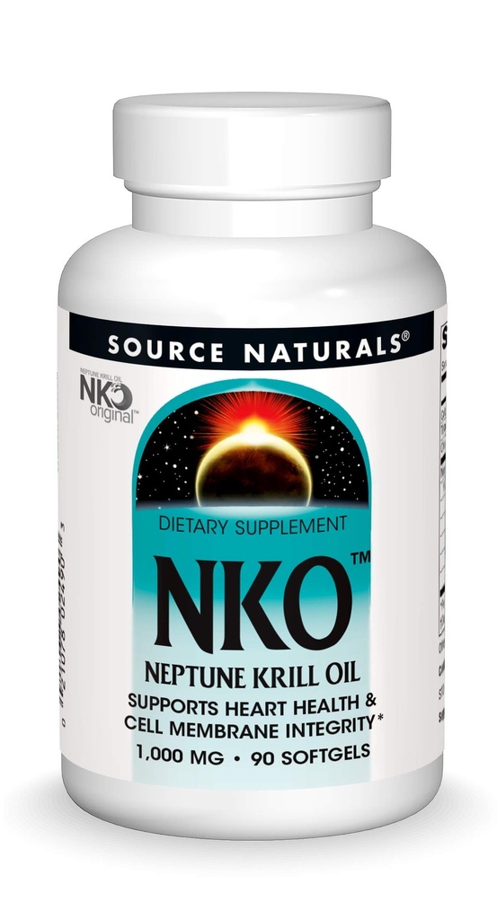 Quelle Naturals NKO Neptune Krill Öl, unterstützt Herzgesundheit und Zellmembran-Integrität*, 1000 mg - 90 Softgels