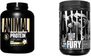 Animal Whey Isoliert Whey Protein Pulver – Isolate geladen für Post Workout und Erholung & Fury - Pre Workout Powder Supplement für Energie und Fokus