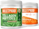 Bulletproof Unflavored Collagen Peptides Powder, 18g Protein, 17.6 OzФOriginal Unflavored Creamer, 2g Net Carbs, 10g Gesunde Fette aus pulverisiertem MCT Öl