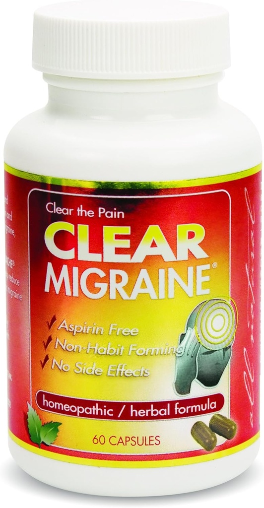 Homeopathische Formel, Migraine, 60 Count