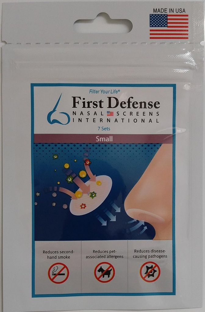 Nasal Screens - Pick-A-Size und Quantity Packs (1-Pack, Small)