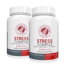 Silver Fern Stress Complex Supplement - Ohne Koffein - Schlaf, Mücke, Stimmung &amp; mehr - mit Saffron-Ergänzungen, L-Theanin-Ergänzung, & Myo-Insitol - Natural Stress Relief Supplement (Pack von 2)