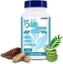 15 Tage Cleanse Capsule,Colon Cleanse Detox und Gut Health für Damen und Herren, mit Senna, Cascara Sagrada & Psyllium Husk,30 Kapseln