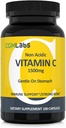 Nicht saure Vitamin C Nahrungsergänzung 1500 mg mit Calcium. Gentle on Stomach, Immune/Bone Support- 100 Caps von CGM Labs