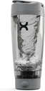 Promixx PRO Shaker Bottle New Edition – wiederaufladbar, leistungsstark für glatte Protein Shakes – beinhaltet Supplement Storage, BPA Free, 20oz Cup, Cool Gray