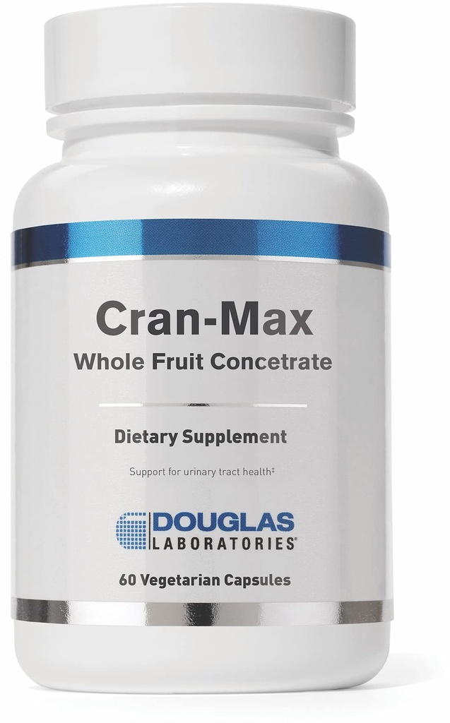 Douglas Laboratories Cran-Max (500 mg.) | Cranberry Whole Fruit Konzentrat für Blasengesundheit | 60 Kapseln