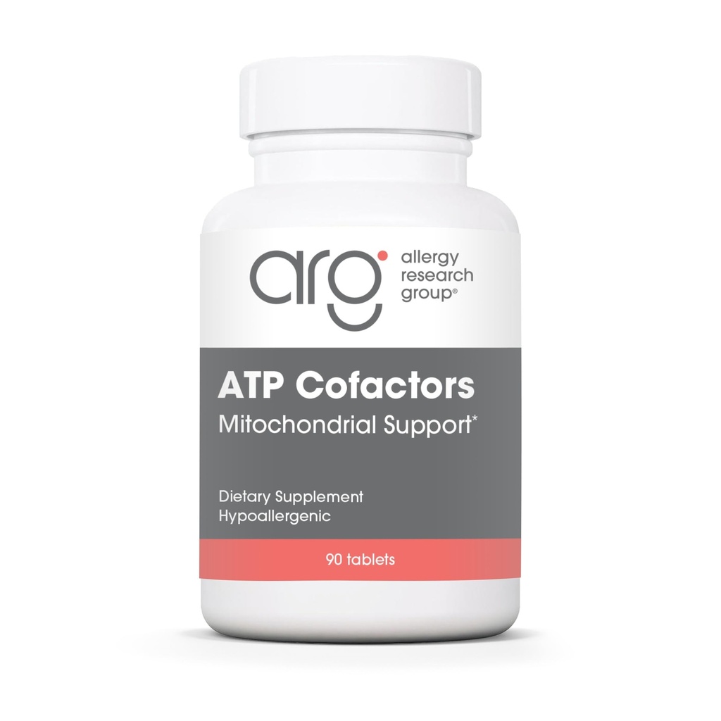 Optimox ATP Cofactors - Vitamin B Complex für Frauen und Männer, Vitamin B2 und B3, 100mg Riboflavin und 500mg Niacin, High Potency Multivitamin Tabletten für Energieunterstützung - 90 Zähler