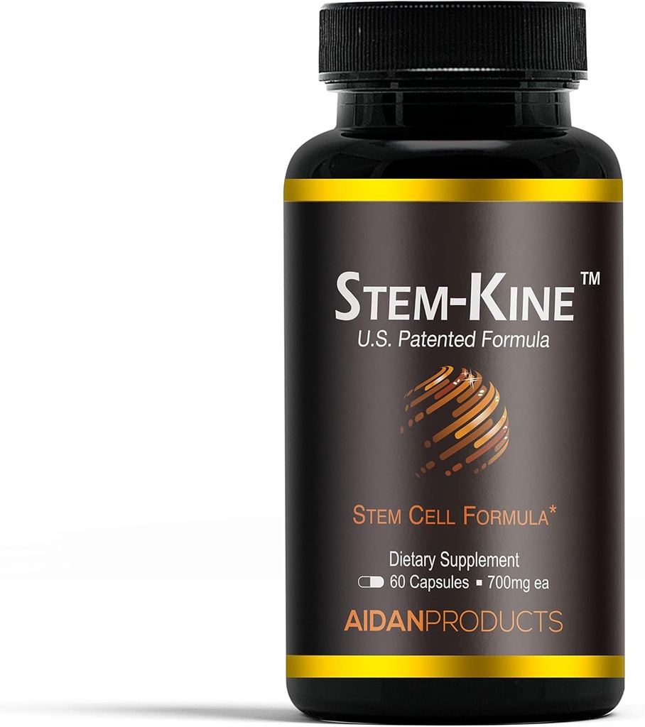 Stem-Kine: Klinisch bewährt, um zirkulierende Stammzellen zu erhöhen, Heilung und Anti-Aging zu fördern (60 Kapseln)