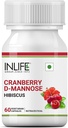 Generische Cranberry 400mg D-Mannose 400mg & Hibiscus 200mg Extrakt Urinary Tract UTI Health Supplement Männer Frauen - 60 Vegetarische Kapseln (Pack von 1)