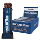 Barebells Protein Bars Chocolate Dough - 12 Count, 20g High Protein Treats - Chocolate Nutrition Bar with 1g Total Sugars - On-The-Go Breakfast or Post-Workout Snack