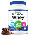 Orgain Whey Protein Pulver, Creamy Chocolate Fudge - 21g Gras Fed Dairy Protein, 5g BCAAs, 4g Prebiotic Fiber, kein Zucker Hinzugefügt, keine Hormone, Glutenfrei, Kosher, Für Shakes & Smoothies - 1.82lb