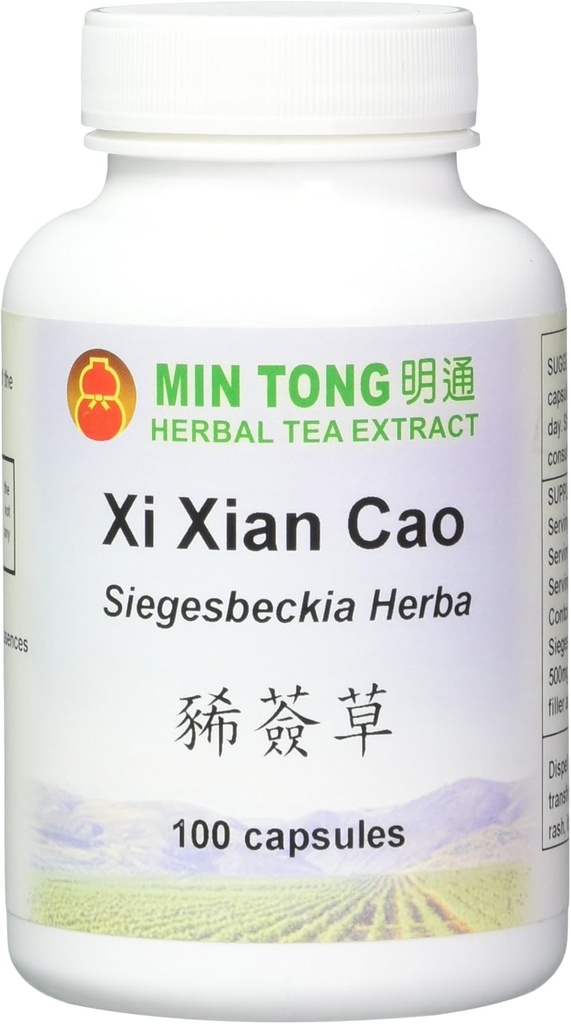 100* 500mg Caps von Siegesbeckia Herba Xi Xian Cao Concentrated Extract /Bottle, Nehmen Sie 2-4 Pillen, dreimal täglich von Bio Essence