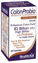HealthAid ColonProbio 82 Billion mit Prebiotic, 14 Strains, Einmal täglich, 30ct, Optimum Colon Care, Säure & Bile Resistant, Dairy Free, Glutenfrei, Non-GMO