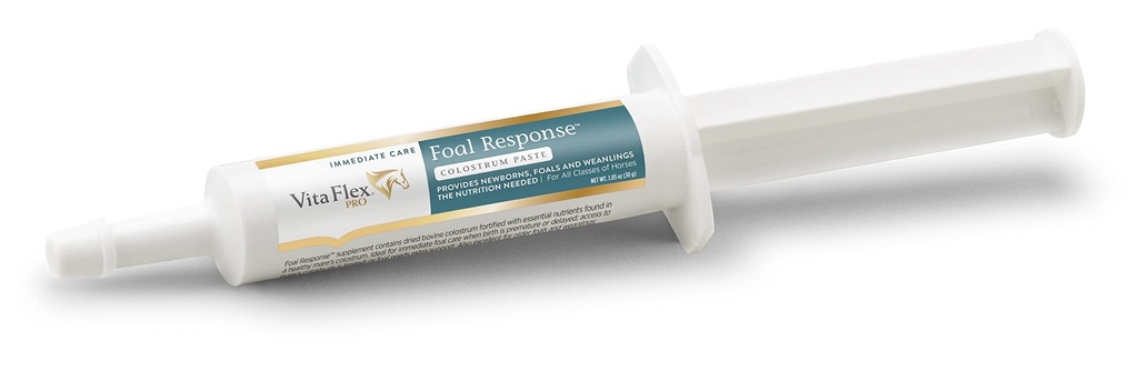 Farnam Vita Flex Pro Foal Supplement and Response, Immediate Care Colostrum Paste 1.05 Ounces