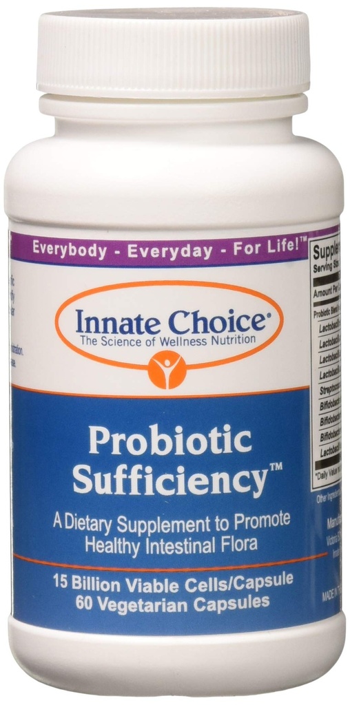 Innate Choice Probiotic Sufficiency, 60 vegetarische Kapseln