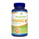 Herbalxpress Vitamin C 500mg mit Rose HIPS, Ascorbic Acid & Citrus Bioflavonoids 50 Tabletten (1 Tub) - Der leistungsstarke Duo:- Ein ergänzender Ansatz, um Ihr Immunsystem zu steigern.