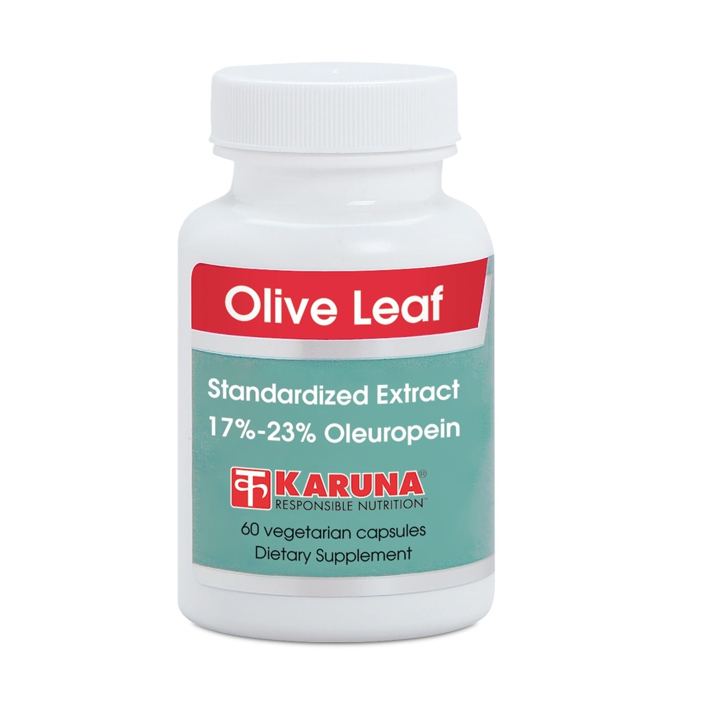 Karuna Olivenblatt Extrakt 500mg, 60 vegetarische Kapseln