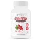 Berberine Supplement - 1200mg Max Strength Berberine HCl Pro Servieren - Pure Berberine - 60 Kapseln, 600mg Jeder - 1 Monat Versorgung - TerraForm Nutrition